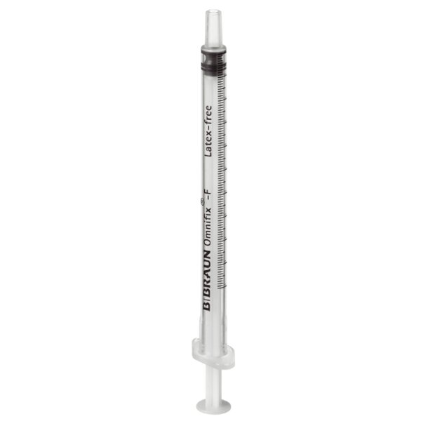 Spritzen Omnifix-F Luer Solo | Feindosierspritze | 1 ml | ohne Kanüle | 100 Stück