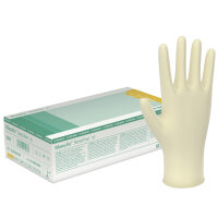 Manufix Sensitive U.-Handschuhe, PF, Latex, klein VE =...