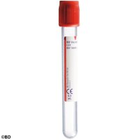 Vacutainer Plus Serum-Röhrchen | 6ml ohne Gel |  rot...