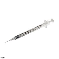 Spritzen Plastipak BD Sub-Q 1 ml | mit Kanülen 0,45...