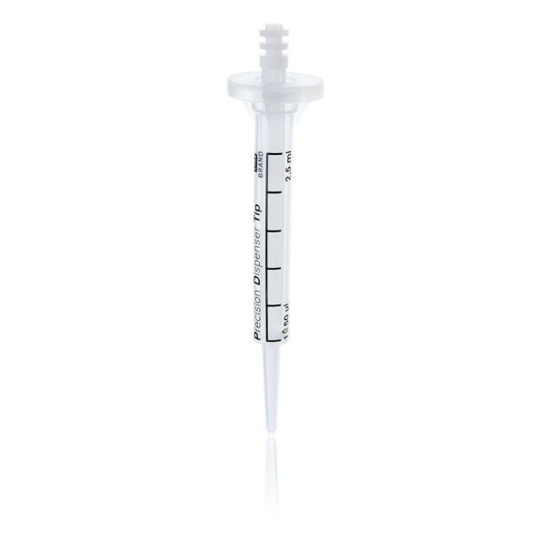 PD-Tips II, lose, unsteril, 2,5 ml, Kolben PE-HD, Zylinder PP VE = 100 Stck.