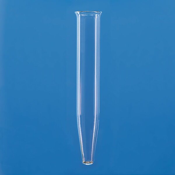 Zentrifugenröhrchen | AR-Glas | ca. 15 ml konisch | Bördelrand | ungrad. | H 113 mm | 100 Stück