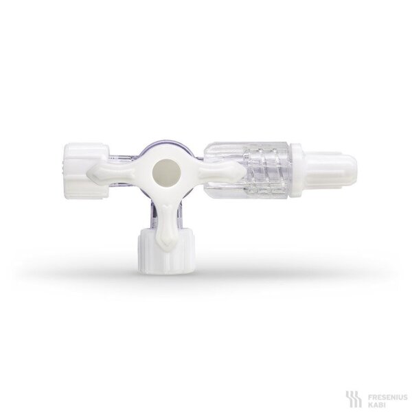Polyway Pro Dreiwegehahn, weiß  VE = 200 Stck.