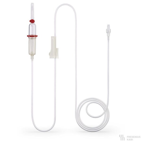 Transfusionsgerät Haemofusor LL, mit Tropfkammer, Schlauch 180 cm VE = 250 Stck.