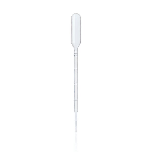 Einmal-Pasteurpipette PE-LD graduiert 1 ml, Saugvolumen max.4,4 ml VE = 500 Stck.