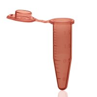 Einmal-Reaktionsgefäß, PP, 1,5 ml, braun, mit...