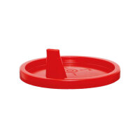 Schnappdeckel rot, mit Ausguss für MEG 122511 VE/