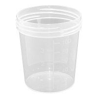 Urinbecher 100/125 ml ohne Schraubdeckel grün VE/
