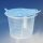 Urinbecher mit Selbstklebedeckel 100 ml VE/