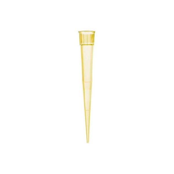 Pipettenspitzen, PP, lose, 2 - 200 µl, gelb, unsteril VE = 1000 Stck.
