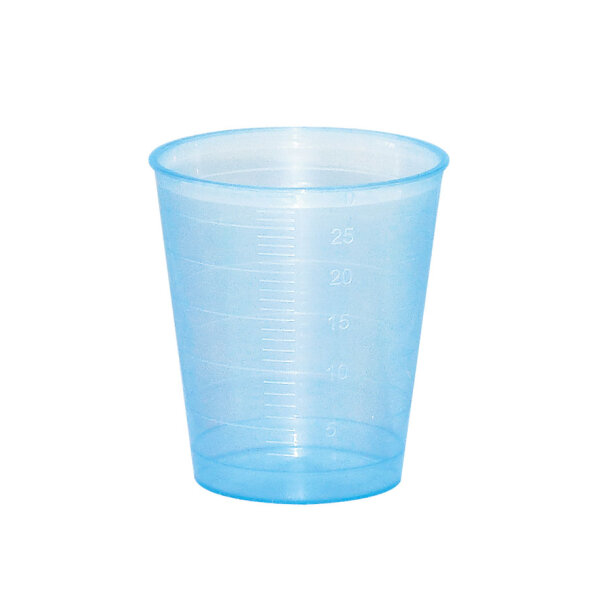 Medizinbecher ratiomed blau VE/
