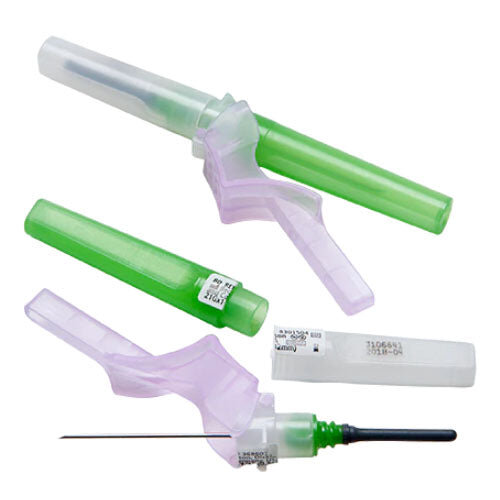 Vacutainer Pre-Attached Safety-Lock | G21 | 3/4 | grün | Kanülen + Halter | 100 Stück