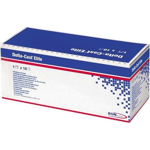 BDF Delta-Cast Elite Longetten | vorgeschnitten | 3-lagig | 7,5 x 38 cm | 10 Stück