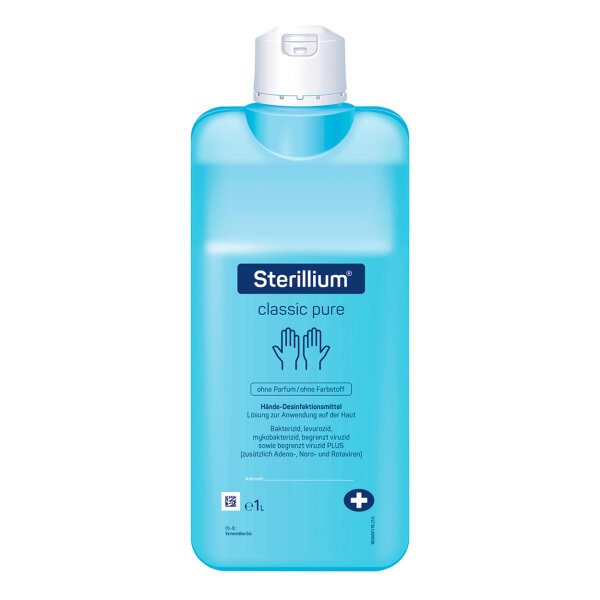 Sterillium classic pure | Händedesinfektion | 1 Liter Euroflasche