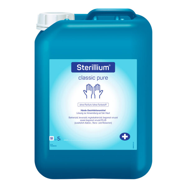 Sterillium classic pure | Händedesinfektion | 5 Liter Kanister