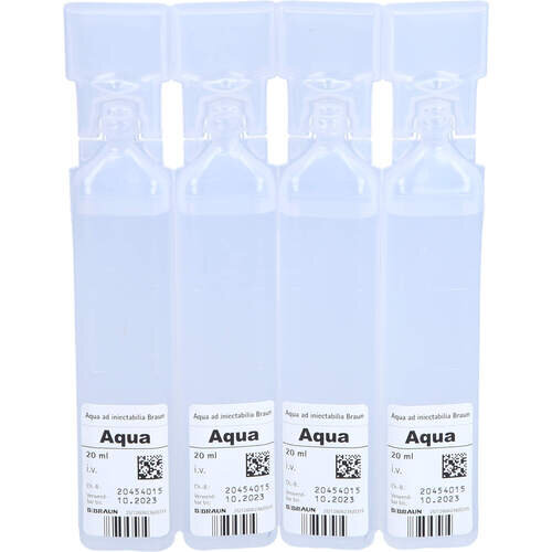 Aqua ad Injectabilia Mini-Plasco connect | 20 x 20 ml  (02351752)