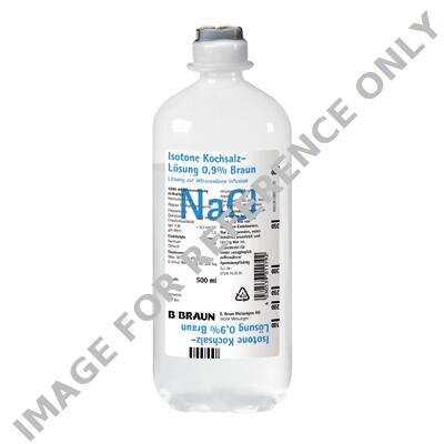 isotone Kochsalzlösung 0,9 % B.Braun | Plastikflaschen Ecoflac plus | 10 x 500 ml