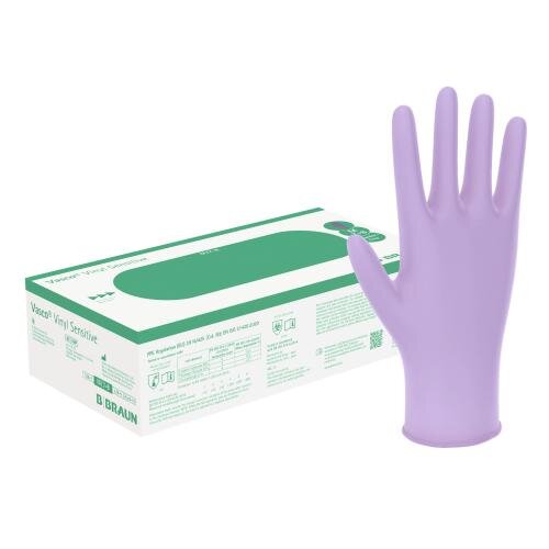 Vinylhandschuhe  Vasco® | puderfrei | violett | Gr. S | 100 Stück