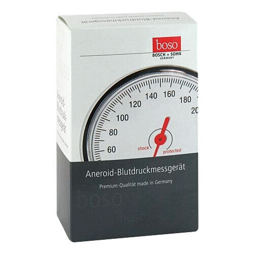 BOSO Blutdruckmeßgerät | Doppelschlauchsystem | Standardmanschette | grau | 049-0-111oE | 1 Stück
