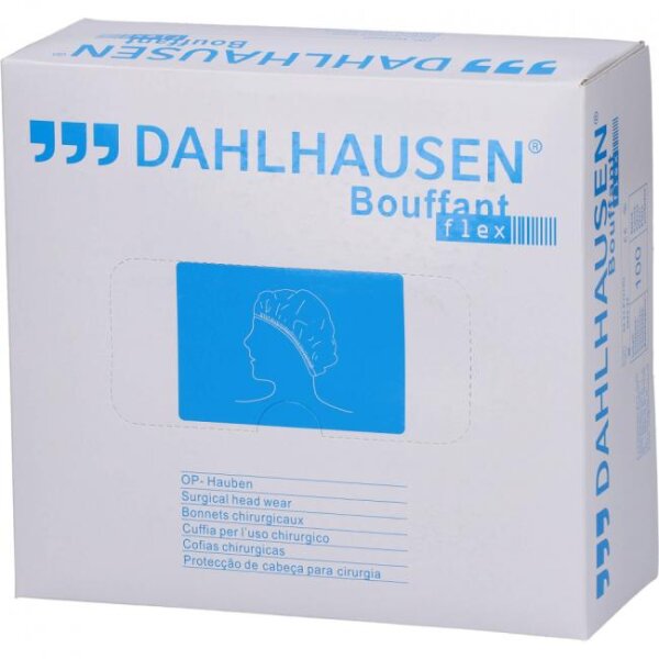 OP-Hauben Bouffant Flex | weiß | 100 Stück