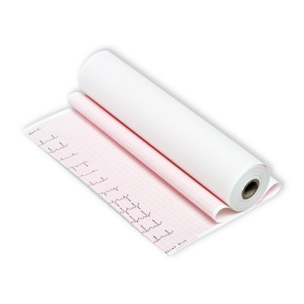 EKG-Papier Cardio M plus | 210 mm x 30 m | 1 Rolle | rot  (70.10-2022)