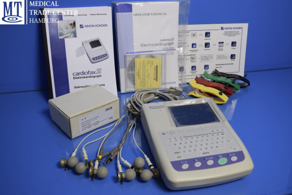 EKG-Kabel für Nihon Kohden ECG-1250 usx. Cardiofax S | 10-adrig | 4mm Bananenstecker | 1 Stück
