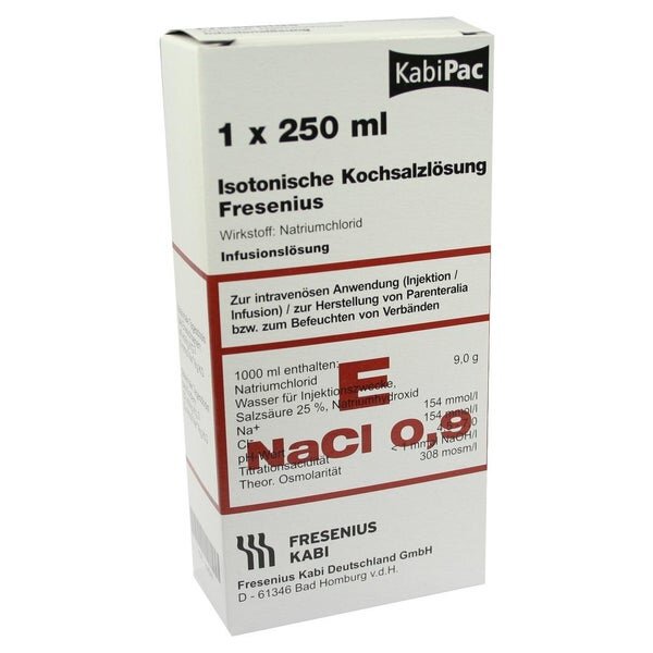 isoton. Kochsalzlösung 0,9% Fresenius Plastikflasche | 10 x 500 ml