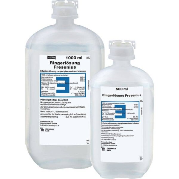 Ringerlösung Fresenius Plastikflasche, 10 x 500 ml