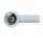 Druckknopf-Adapter weiss | 4 mm Kupplung | 1 Stück