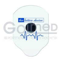EKG-Klebe-Elektroden mit  Bananenstecker | rechteckig |...
