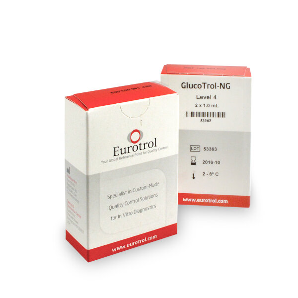 HemoCue GlucoTrol - NG Level 1 ( 45 mg/dl ) | 2 x 1 ml