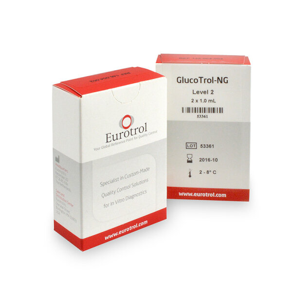 HemoCue GlucoTrol - NG Level 4 (315 mg/gl) | 2 x 1 ml