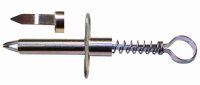 Zeckenzange flach mit Griff | ca. 8,5 cm | 1 Stück