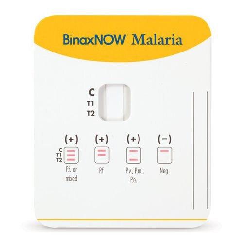 Malaria BinaxNOW | Vollblut | Schnelltest | 25 Stück