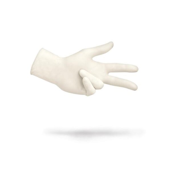 Latexhandschuhe | Sentina Ivory | puderfrei | Gr.XL | 90 Stück
