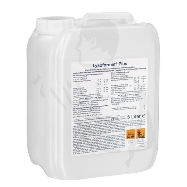 Lysoformin 3000 | Desinfektions- und Reinigungskonzentrat für Instrumente | 5 Liter