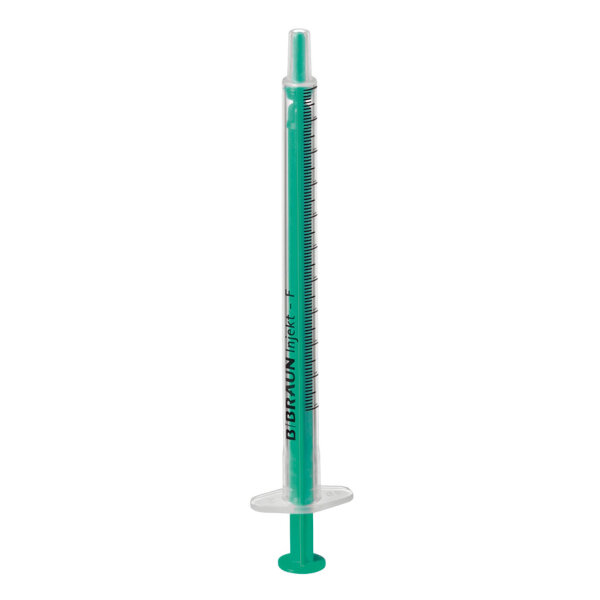 Spritzen Injekt F Solo Braun | Feindosierspritzen o. Kanüle | 1 ml | 100 Stück