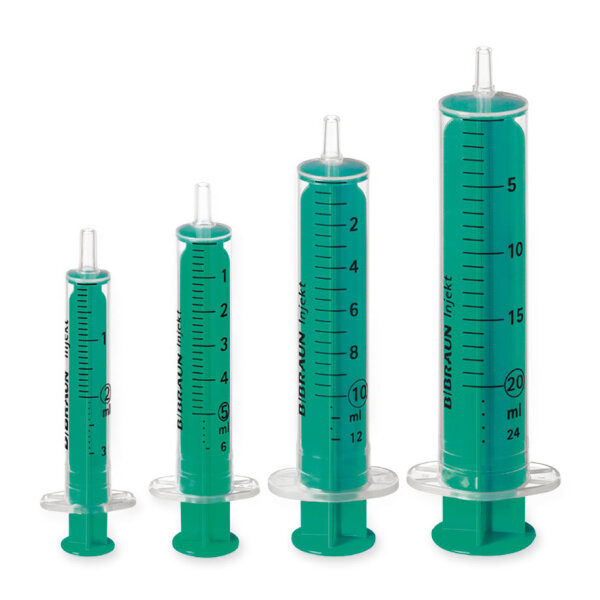Spritzen Injekt Solo Braun | Luer | 20 ml (24ml) | 100 Stück