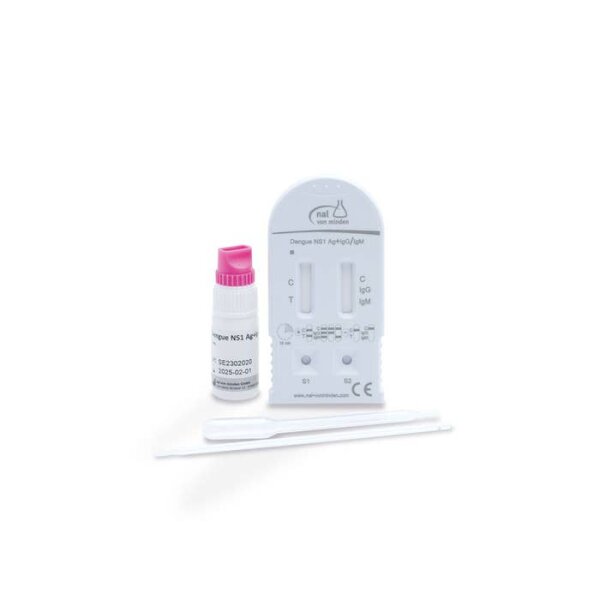 Dengue NS1 Ag+ IgG/IgM | 10 Testkassetten