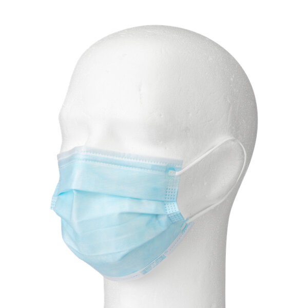 Mundschutz care & serve® PREMIUM | wiroCARE LOOP | weiß | 50 Stück