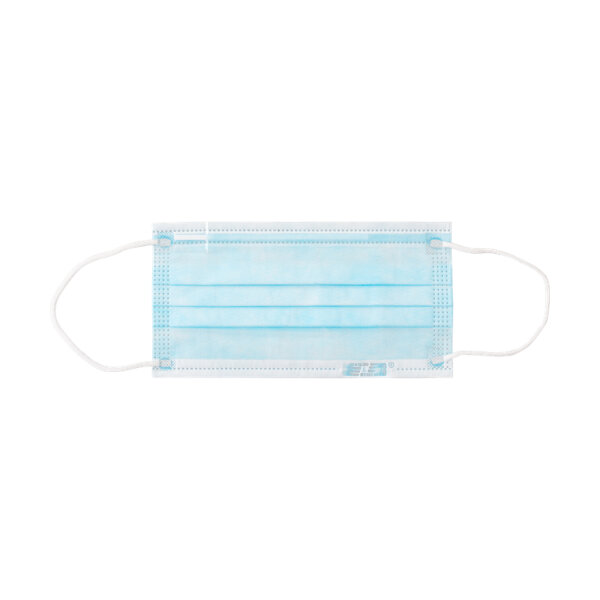 Mundschutz care & serve® PREMIUM | wiroCARE LOOP | Typ II | blau | 50 Stück