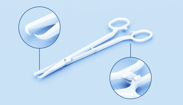 Kugelzange Pozzi Einmal-Instrument steril 25cm | 50 Stück