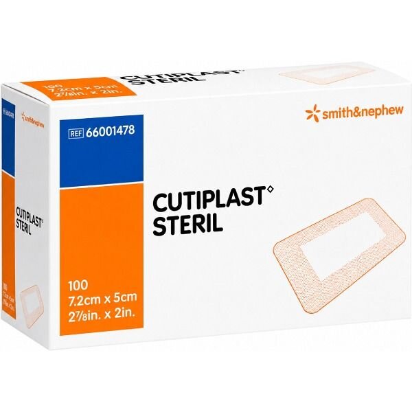 Cutiplast steril Wundverband 7,2 x 5 cm | 110 Stück