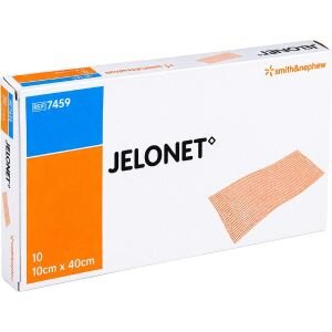 Jelonet 10 cm x 40 cm | 10 Stück