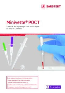Sarstedt Minivette POCT | 20µl | Lithium Heparin | orange | 200 Stück