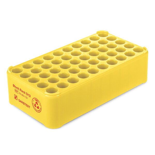 Sarstedt S-Monovette®-Rack D 13 | 50 Bohrungen 13 mm | grün | 1 Stück