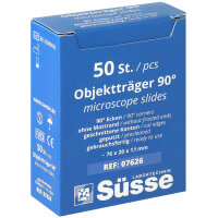 Objektträger OHNE Mattrand | 76 x 26 x 1 mm | 50...