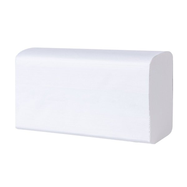 Handtücher premium | 21,7 x 19,7 cm | hochweiß | Zellstoff-Tissue | 2-lagig | ZZ-Falz |