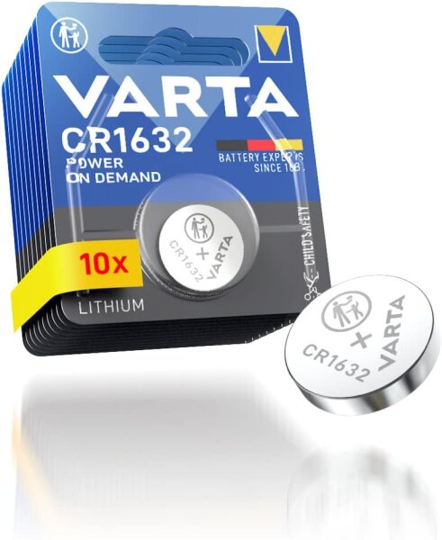 Batterien CR1632 | 3V | 10 Stück