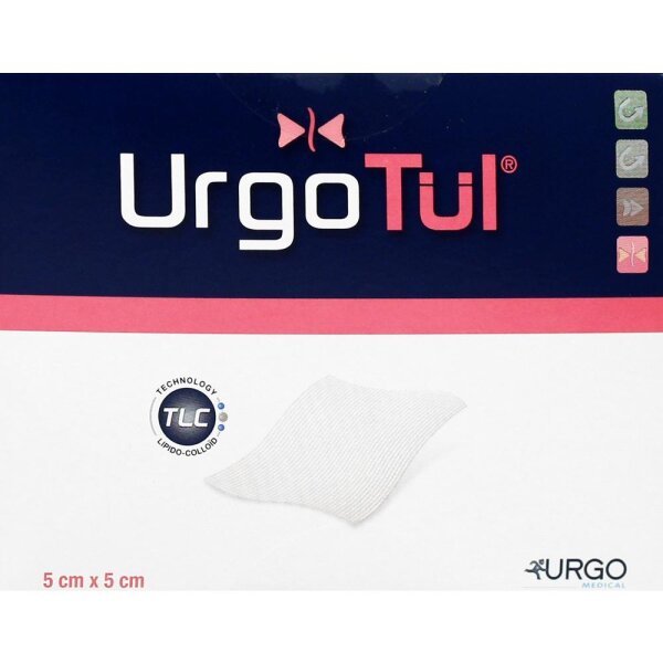 Urgotül Wundgaze | 5 x 5 cm | 10 Stück